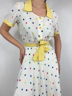 Abito in pura seta anni '70