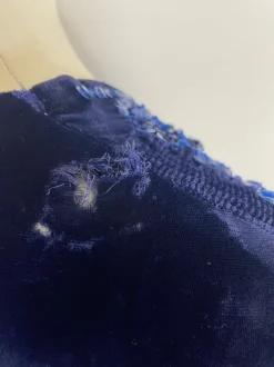 Abito in velluto con paillettes anni '30