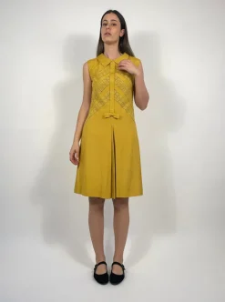 Abito midi sartoriale vintage