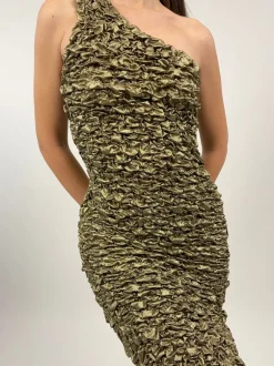 Abito monospalla anni '80
