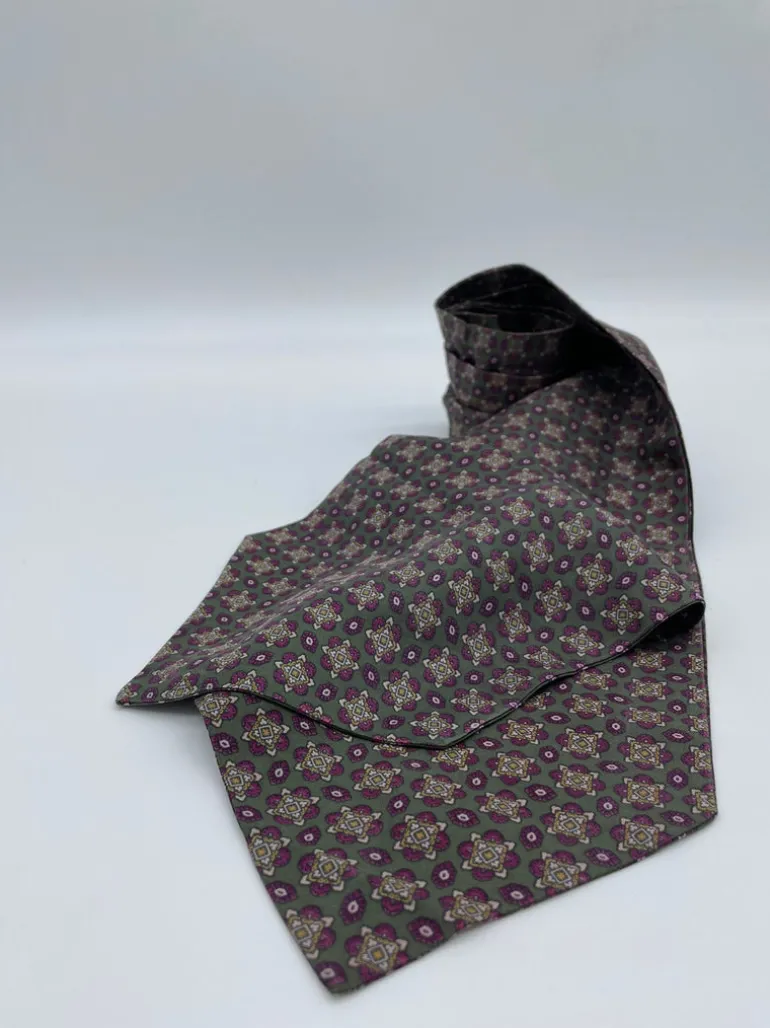 Ascot cravatta 100%Seta