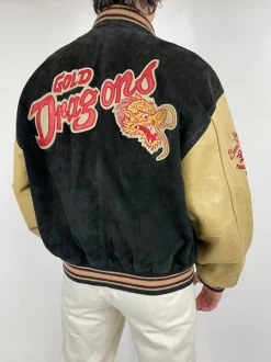 Avirex Varsity Gold Dragons Japanese 1950s