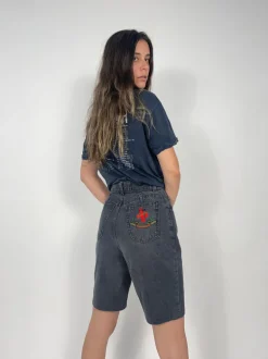 Bermuda in jeans anni '80