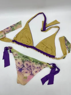 Bikini con catena oro