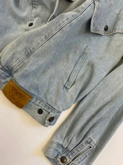 Bomber in denim anni '80