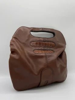 Borsa in pelle anni '70