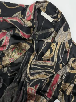 Camicia anni '80 in raso