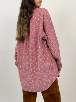 Camicia anni '80 velluto millerighe