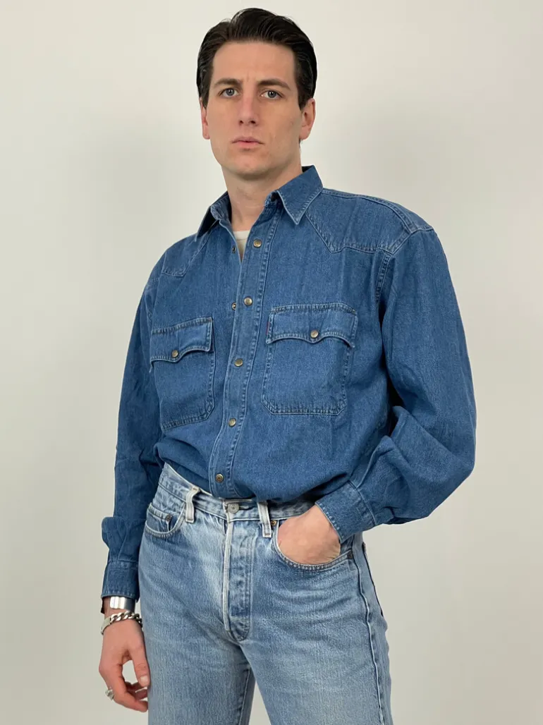 Camicia Casucci in jeans