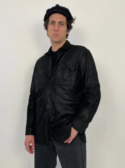 Camicia Diesel in pelle