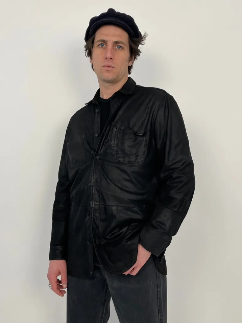 Camicia Diesel in pelle
