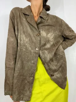 Camicia in Lino Tie&Dye