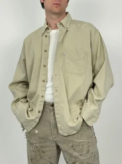 Camicia Levi's anni '70 in cotone a coste