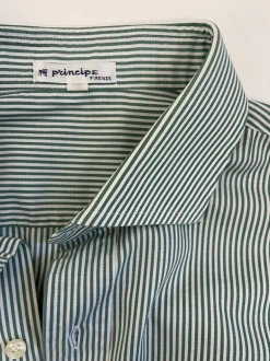 Camicia Principe in cotone a righe