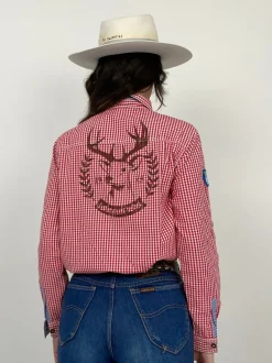 Camicia trachten a quadretti