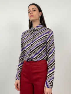 Camicia vintage a righe