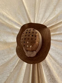 Cappello Pamela in paglia intrecciata