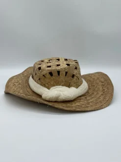 Cappello Pamela in paglia intrecciata