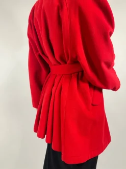 Cappotto doppiopetto in lana