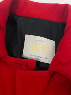 Cappotto doppiopetto in lana