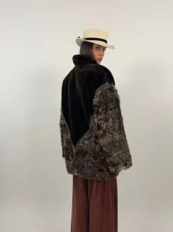Cappotto in pelliccia anni '70