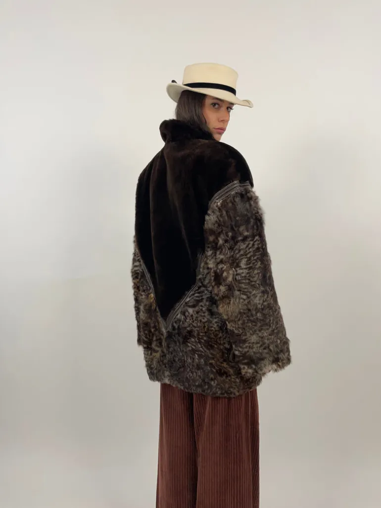 Cappotto in pelliccia anni '70