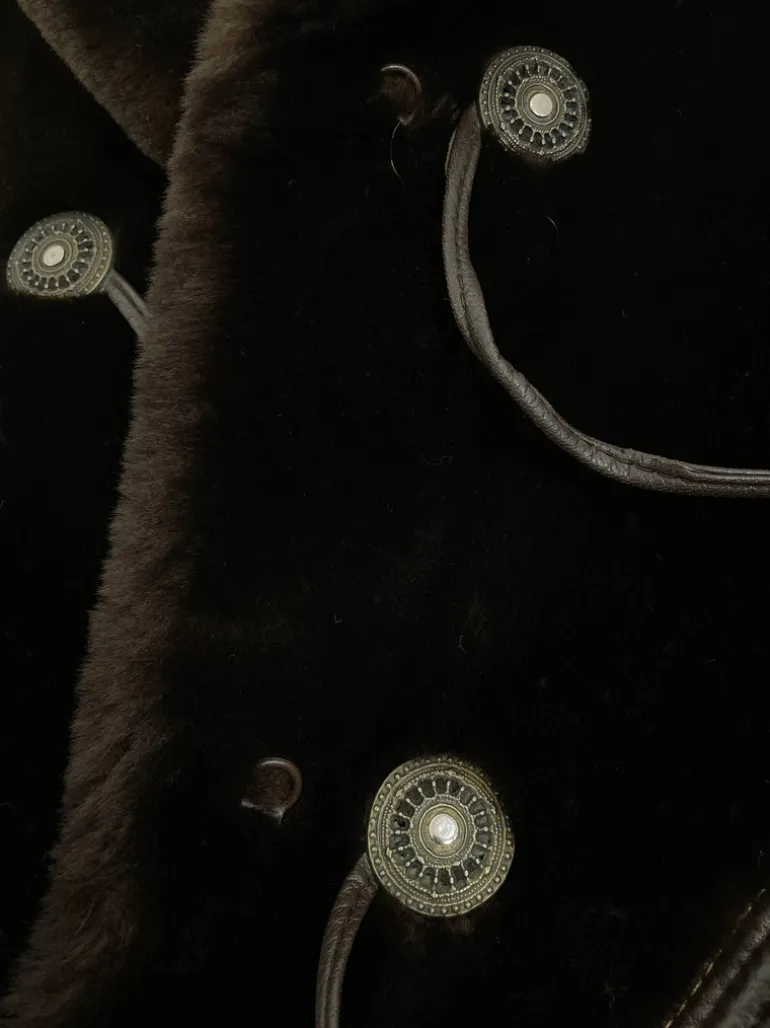 Cappotto in pelliccia anni '70