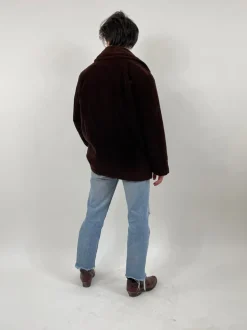 Cappotto in velluto anni '80
