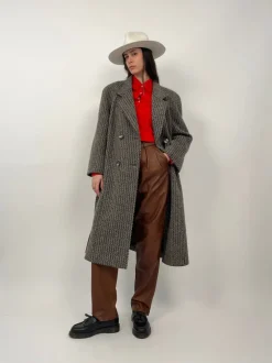 Cappotto lungo doppiopetto