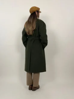 Cappotto lungo in lana