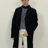 Cappotto Pignatelli in velluto a coste