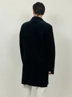 Cappotto Pignatelli in velluto a coste