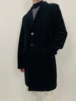 Cappotto Pignatelli in velluto a coste