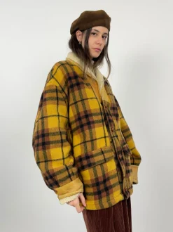 Cappotto shearling anni '80