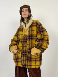 Cappotto shearling anni '80