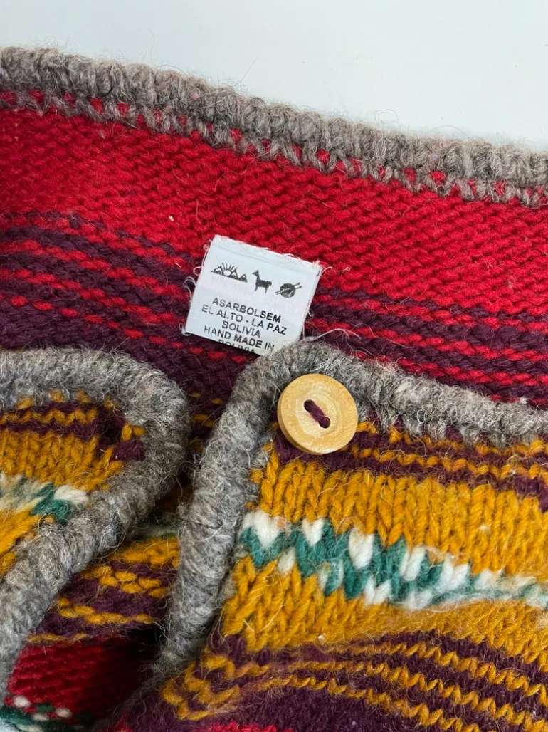 Cardigan handmade Bolivia