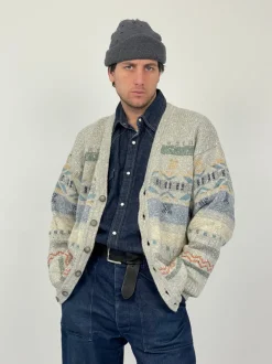 Cardigan Suspense vintage misto lana