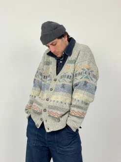 Cardigan Suspense vintage misto lana