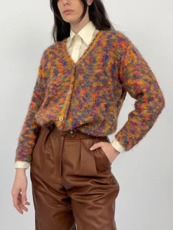Cardigan vintage mohair