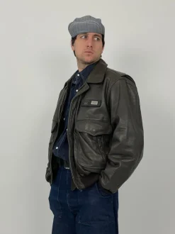 Chevignon Old Fly Leather vintage jacket