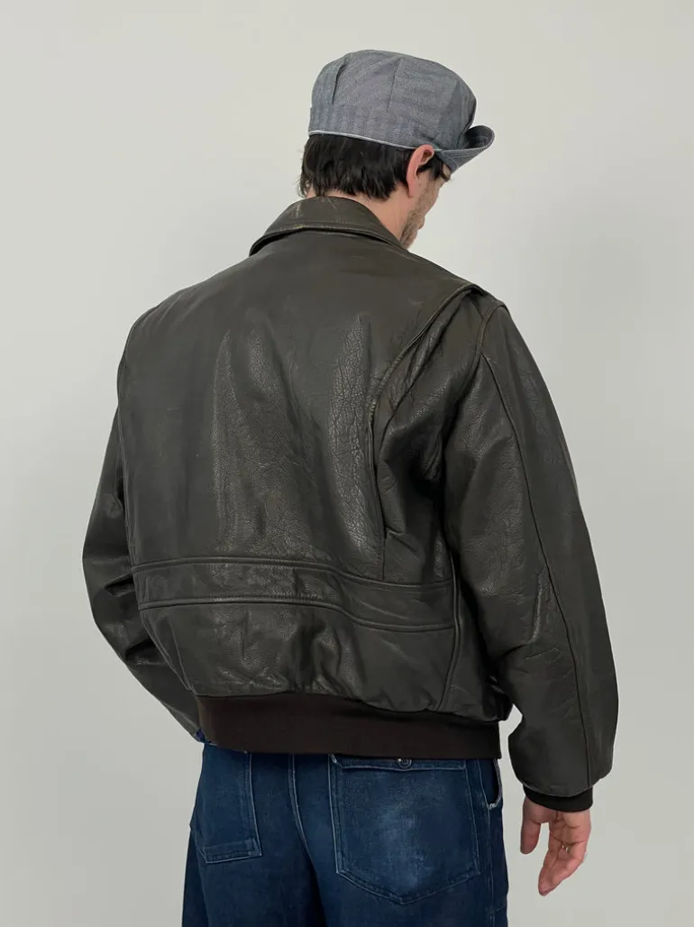 Chevignon Old Fly Leather vintage jacket