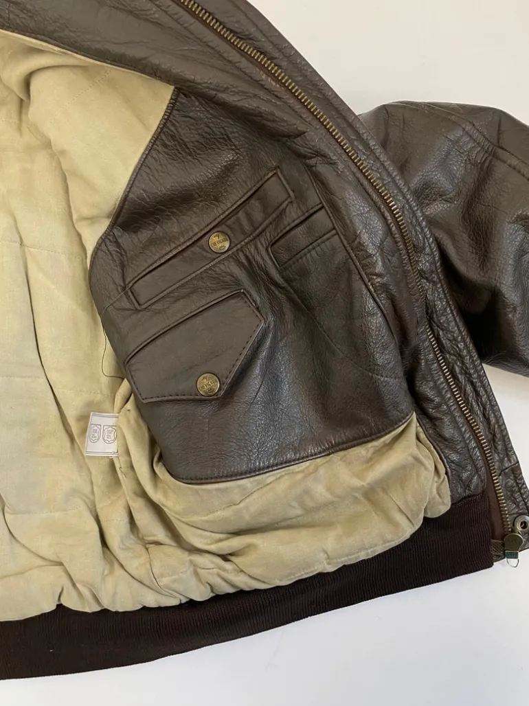 Chevignon Old Fly Leather vintage jacket