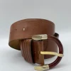 Cintura vintage in pelle