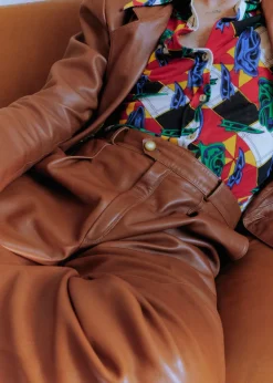 Completo anni '70 in pelle