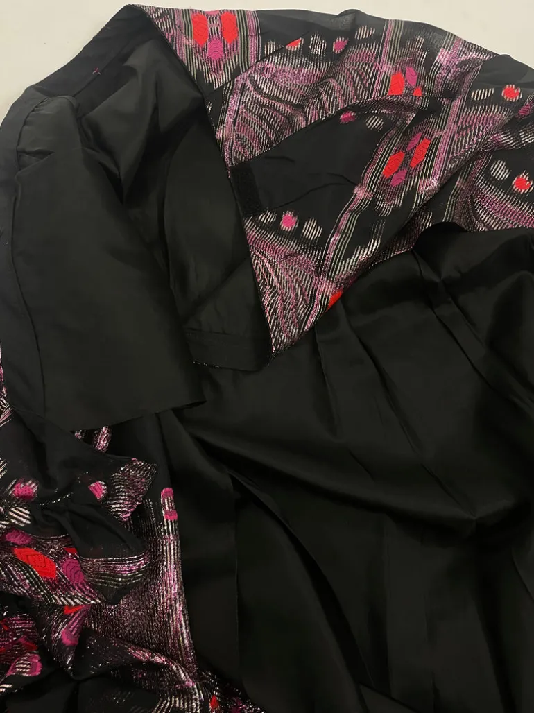 Completo in organza di seta