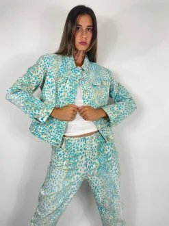 Completo Krizia animalier vintage