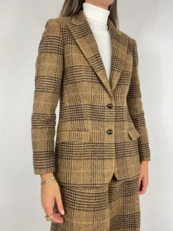 Completo sartoriale anni '70 in lana