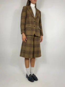 Completo sartoriale anni '70 in lana