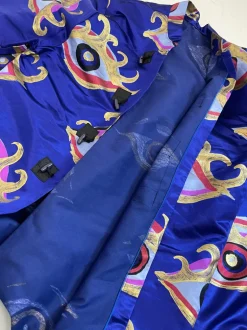 Completo sartoriale in raso di seta