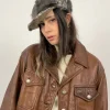 Coppola vintage in pelliccia